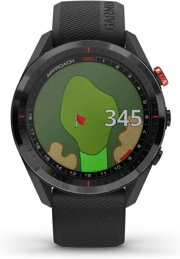 Garmin Approach S62 010-02200-00, Premium Golf GPS Smartwatch