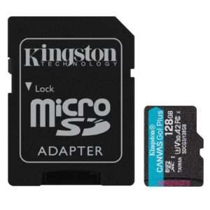 Kingston Canvas Go! Plus microSD memory card2 128GB