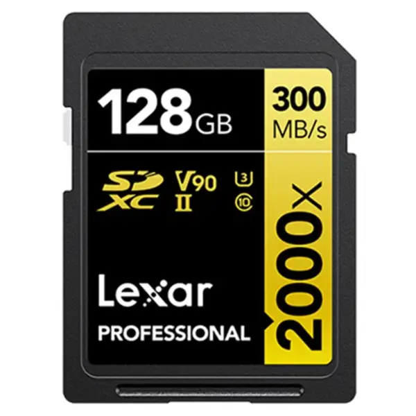 Lexar Professional 2000x SD Card 128GB