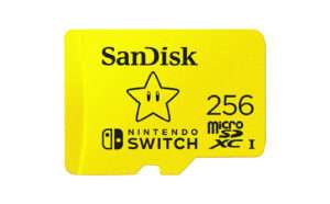 SanDisk 256GB microSDXC UHS-I card for Nintendo Switch- Nintendo licensed Product