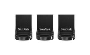 UltraFit USB 3.1 32GB HiSpeed Drive 3pk